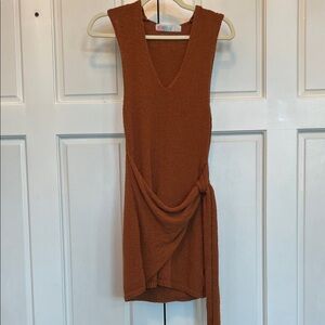 Free People Beach, Brown Sleeveless Dress
